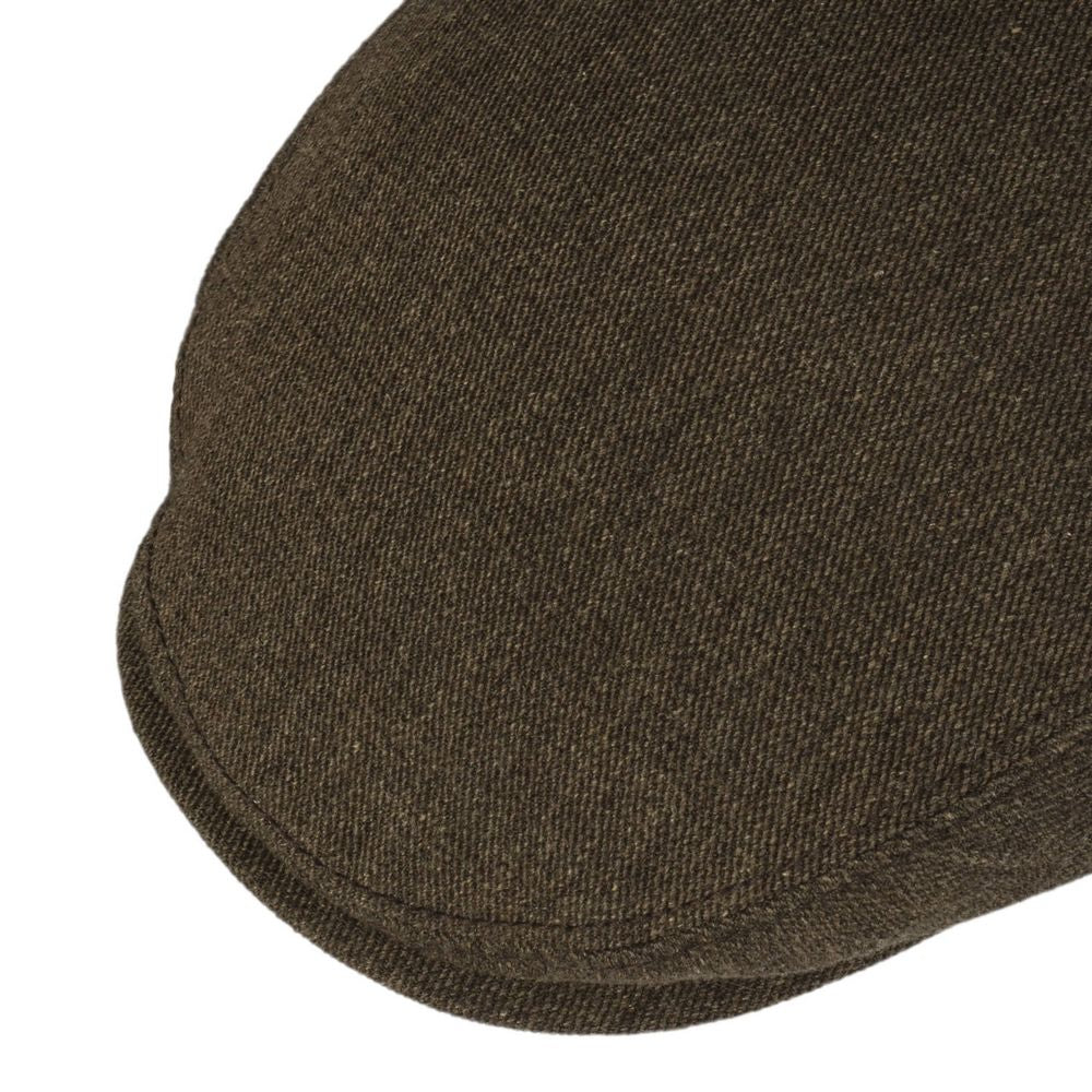 Stetson Kent Wool/Linen Mud Driver Cap Sixpence - Flat Cap fra Stetson hos The Prince Webshop