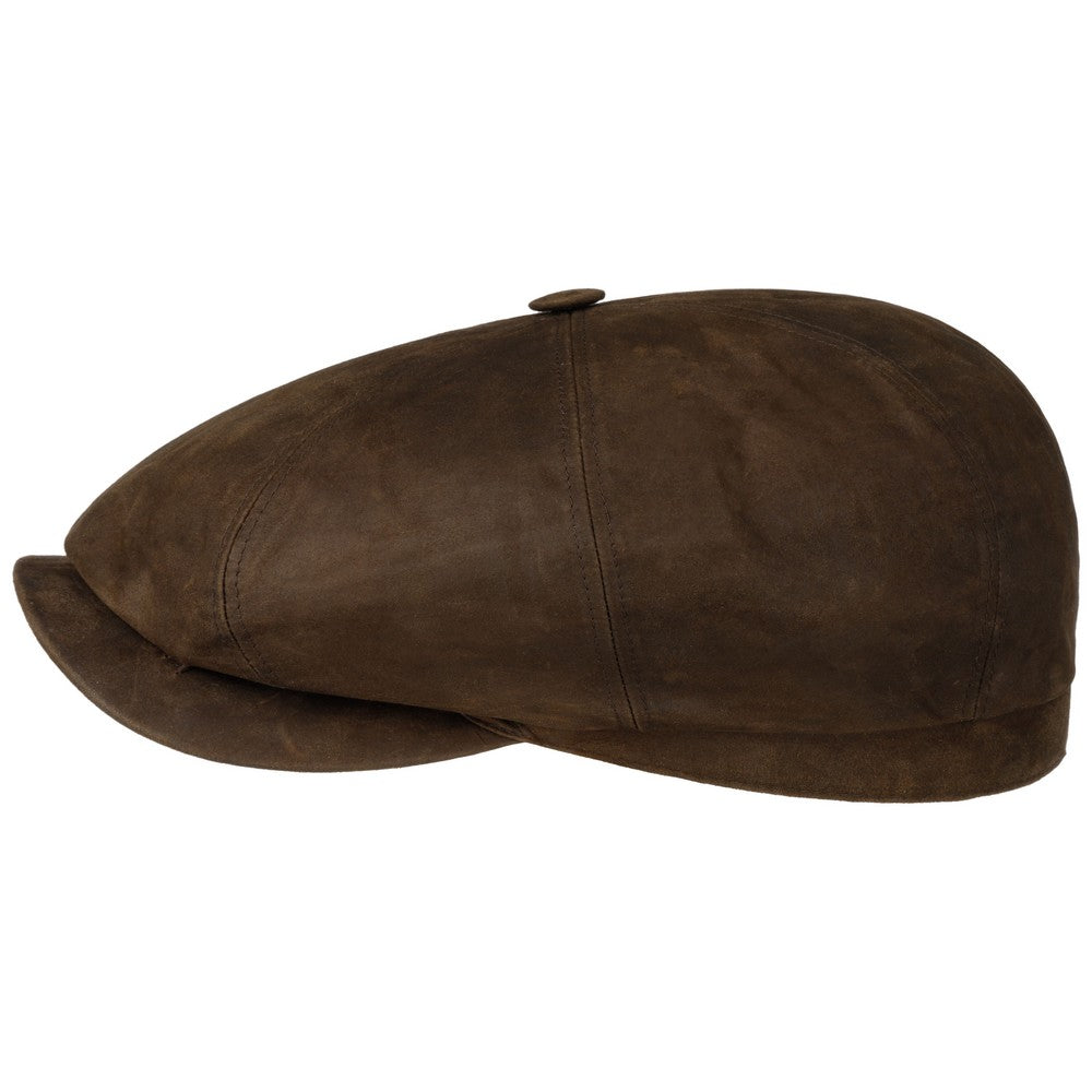 Stetson Hatteras Oily Goat Mud = G.H.O.A.T - XL (61 cm) - Flat Cap fra Stetson hos The Prince Webshop