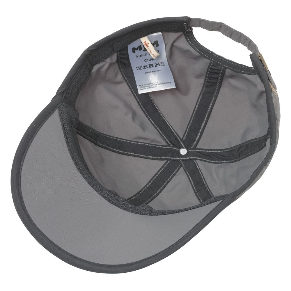 MJM 2 -ton Taslan baseball cap - Anthracite