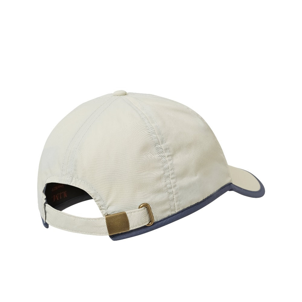 MJM 2-Tone Taslan Baseball Cap - Beige - Baseball Cap fra MJM Hats hos The Prince Webshop