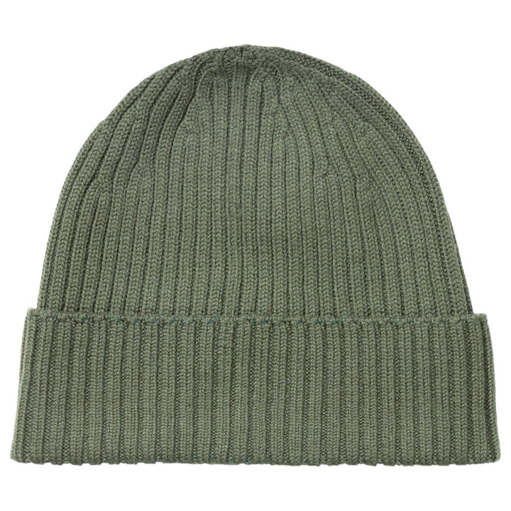 MJM Mössa i 100% Merinoull - Army Green Beanie