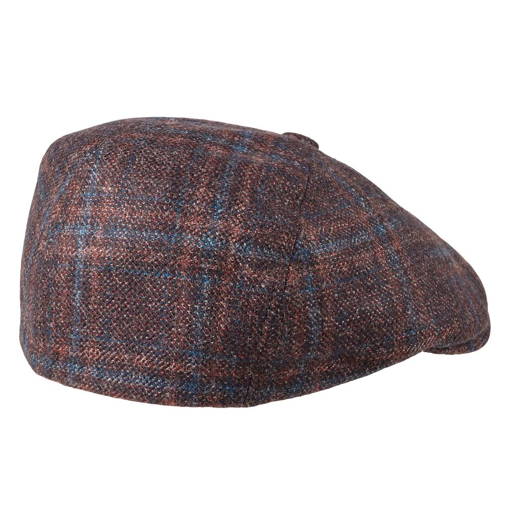 MJM Rebel 32 Virgin Wool Brown Check Sixpence