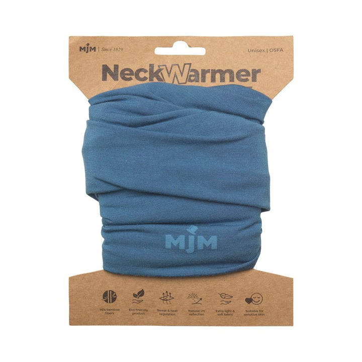 MJM Neck Warmer - ljusblå bambuhalsvärm