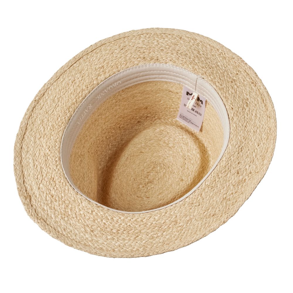 MJM Jake – Organic Raffia Stråhat - Beige