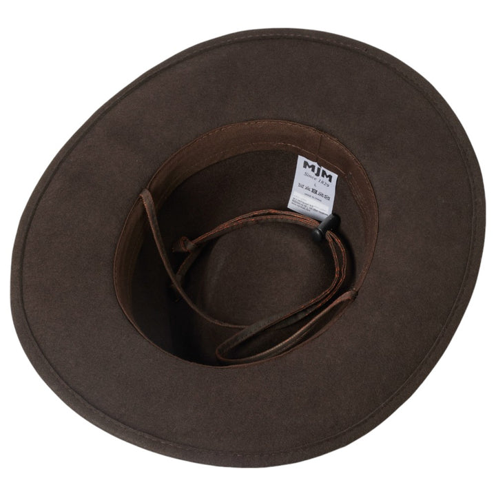 MJM Freedom Western Woolfelt Traveller – Dark Brown