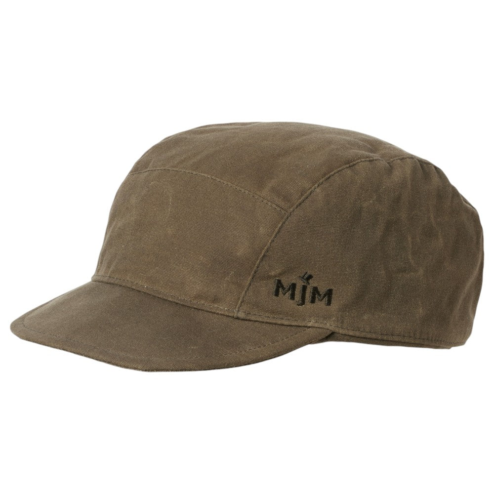 MJM EL Winter Cap – 42 Oiled Cotton - Olive