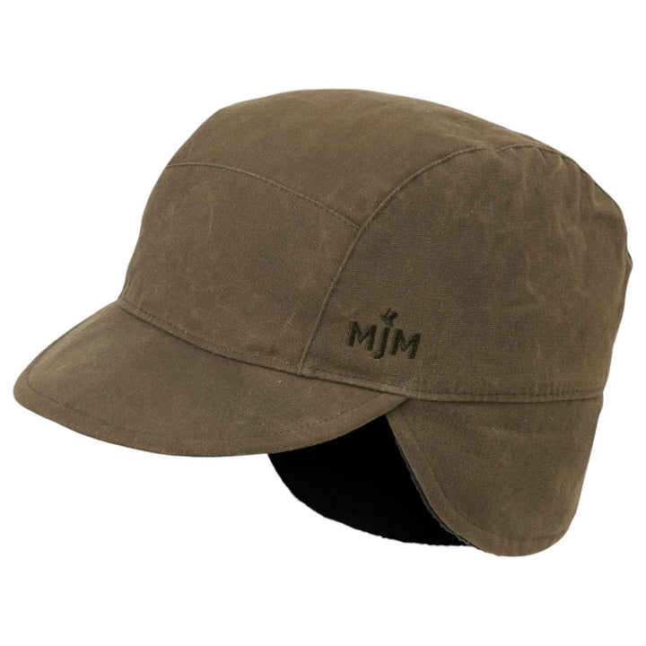 MJM EL Winter Cap – 42 Oiled Cotton - Olive