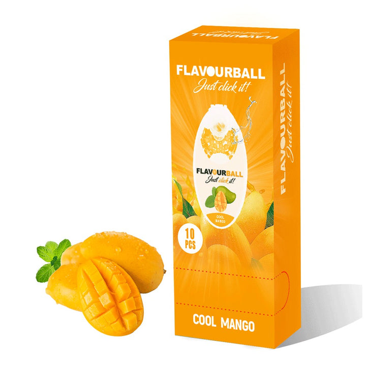 10 x 100 stk Cool Mango Flavour Balls i Pod