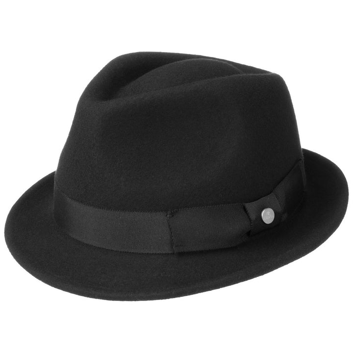 Trilby Woolfelt av Liers - Black Wool Hat