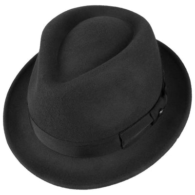 Trilby Woolfelt av Liers - Black Wool Hat