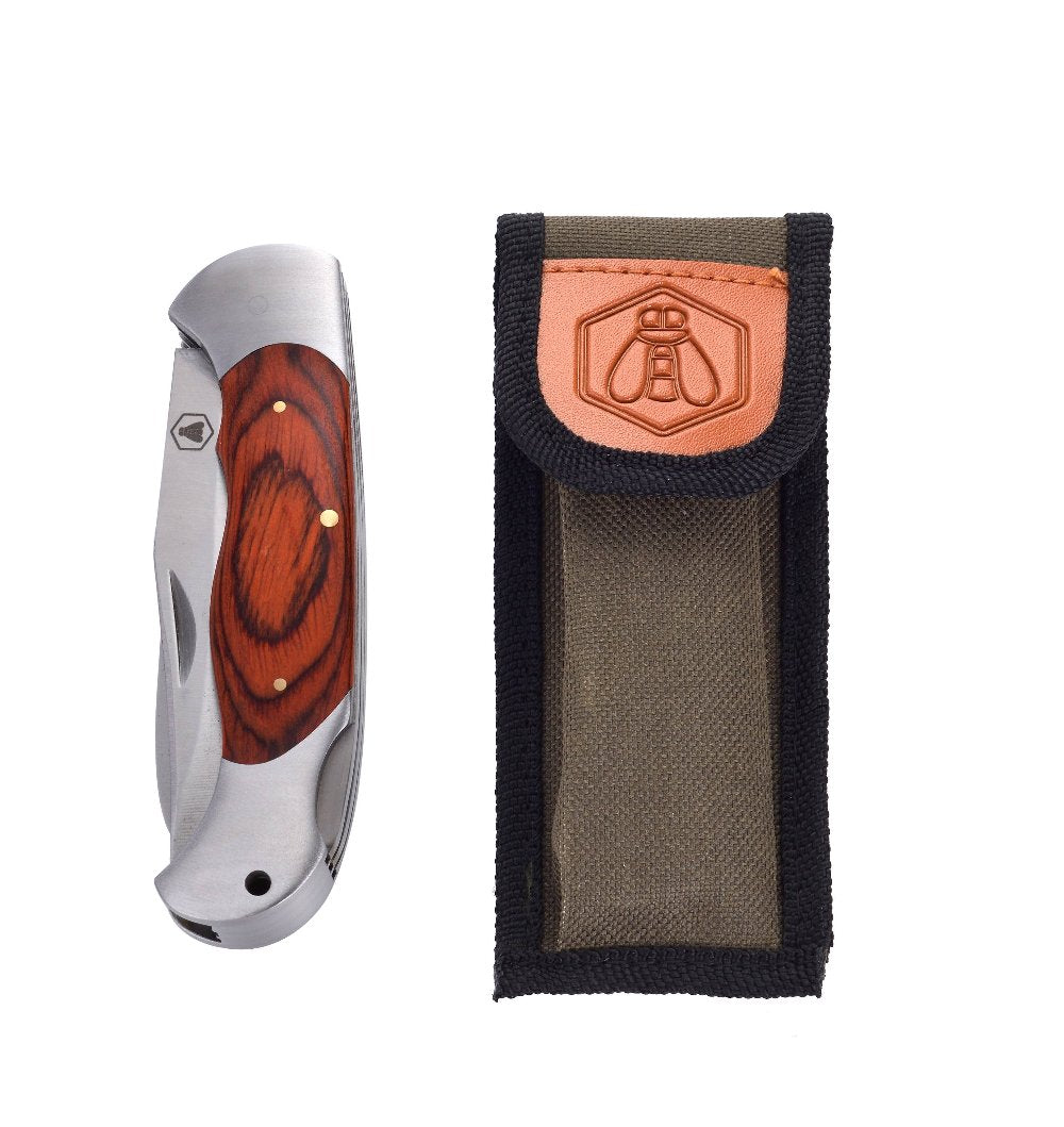 Laguiole Multifunktions Have Knivsæt med Nylon Etui - Multifunktions Kniv fra Laguiole hos The Prince Webshop