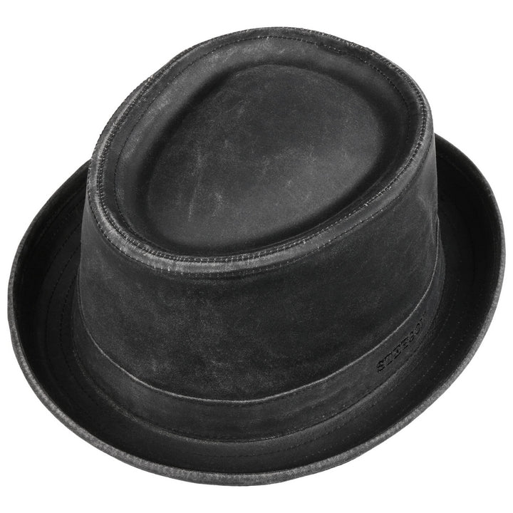 Stetson Porkpie CO/PES Deep Black