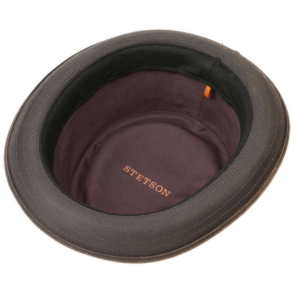 Stetson Porkpie CO/PES Deep Brown