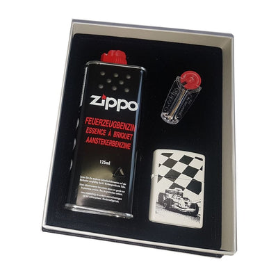 Original Zippo Race Car Tändare i presentförpackningen