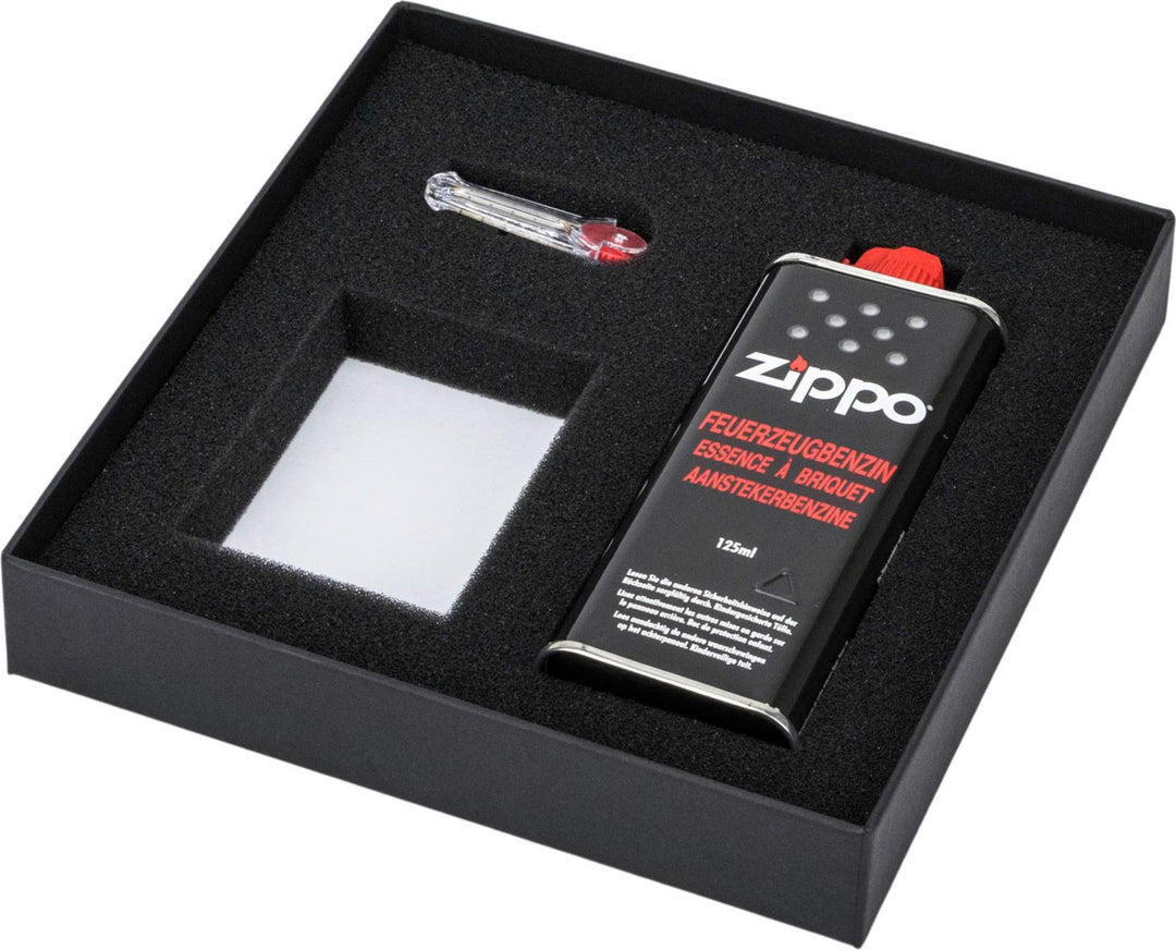 Gaveæske til Zippo Lighter med Benzin & Sten - Zippo Tilbehør fra Zippo hos The Prince Webshop