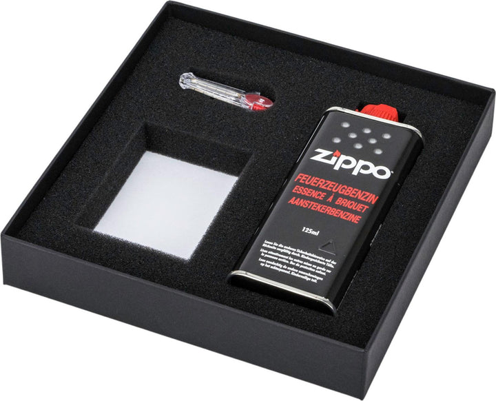 Gaveæske til Zippo Lighter med Benzin & Sten - Zippo Tilbehør fra Zippo hos The Prince Webshop