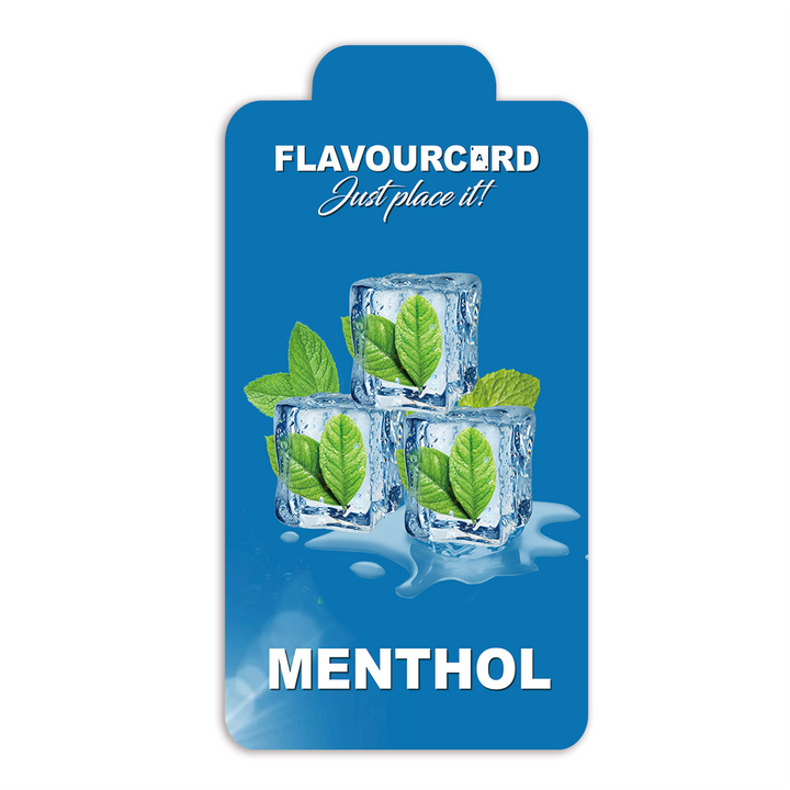 25 FlavourCard Menthol Aroma-kort - INTROPRIS!