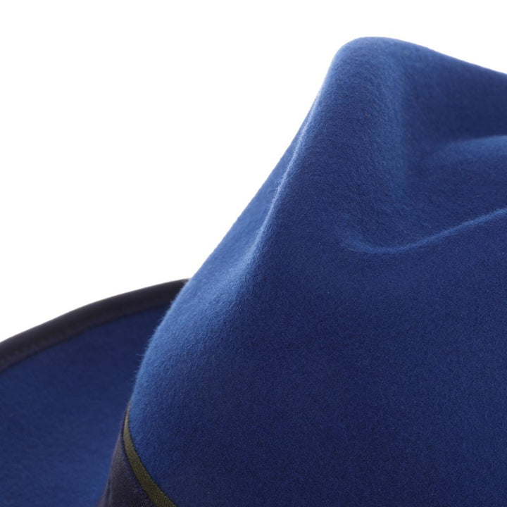 Stetson Woolfelt Fedora Hat - Royal Blue