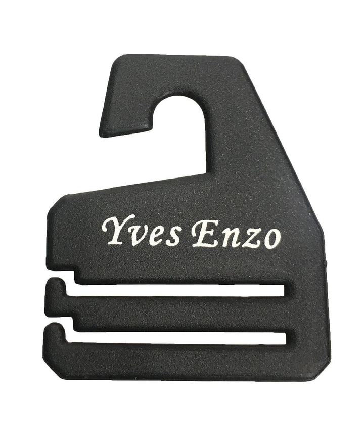 Mønstret slips - Sort - Slips fra Yves Enzo hos The Prince Webshop