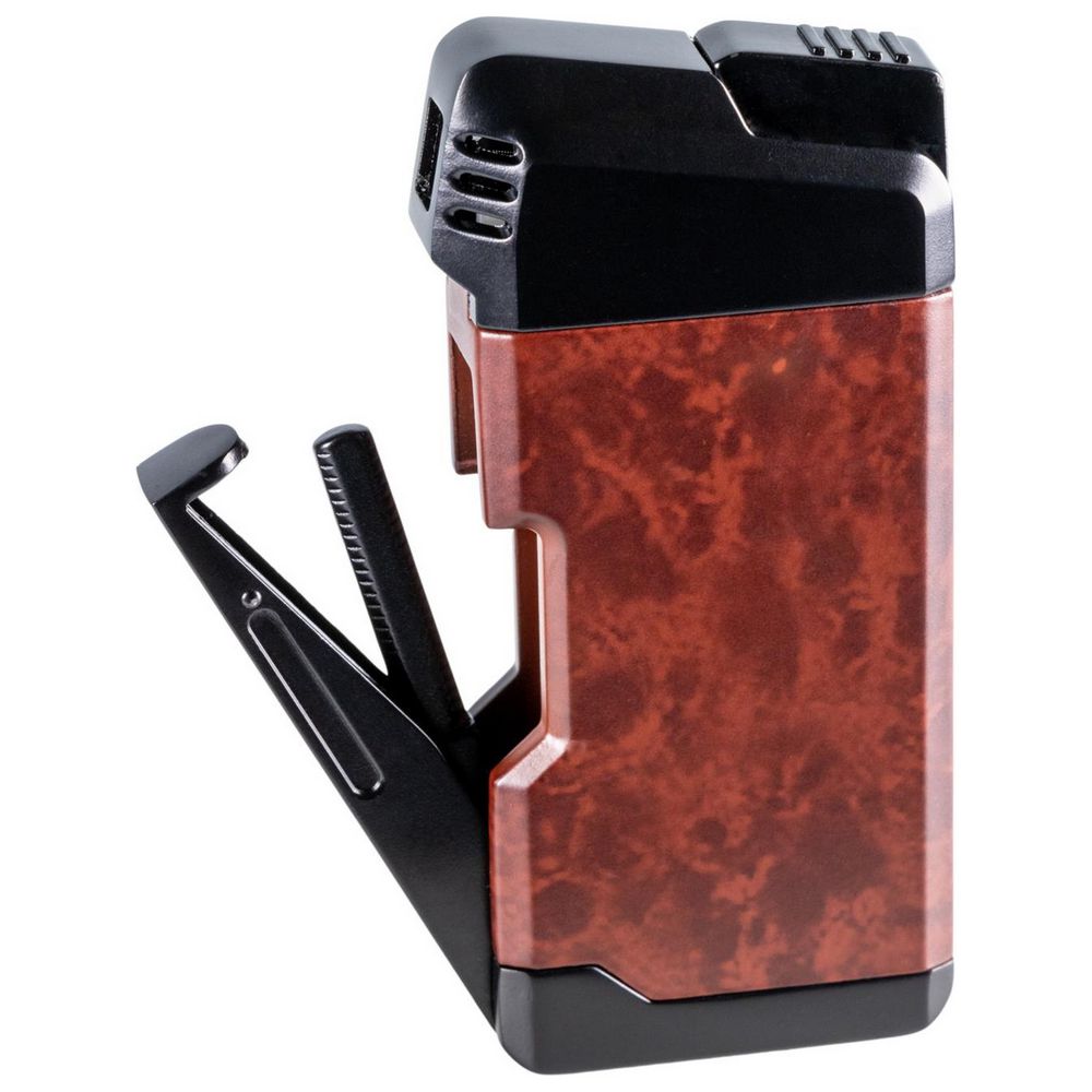 Pipe Piezo Lighter PASSATORE "Henry" Silver with Tool