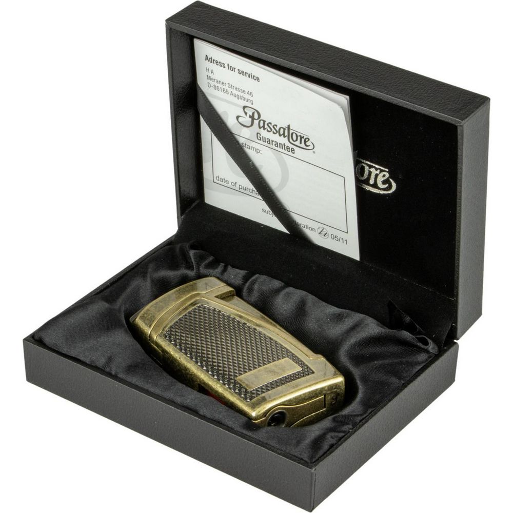 Cigar Lighter Passatory "Bogota Antik" med 2 jetflammor