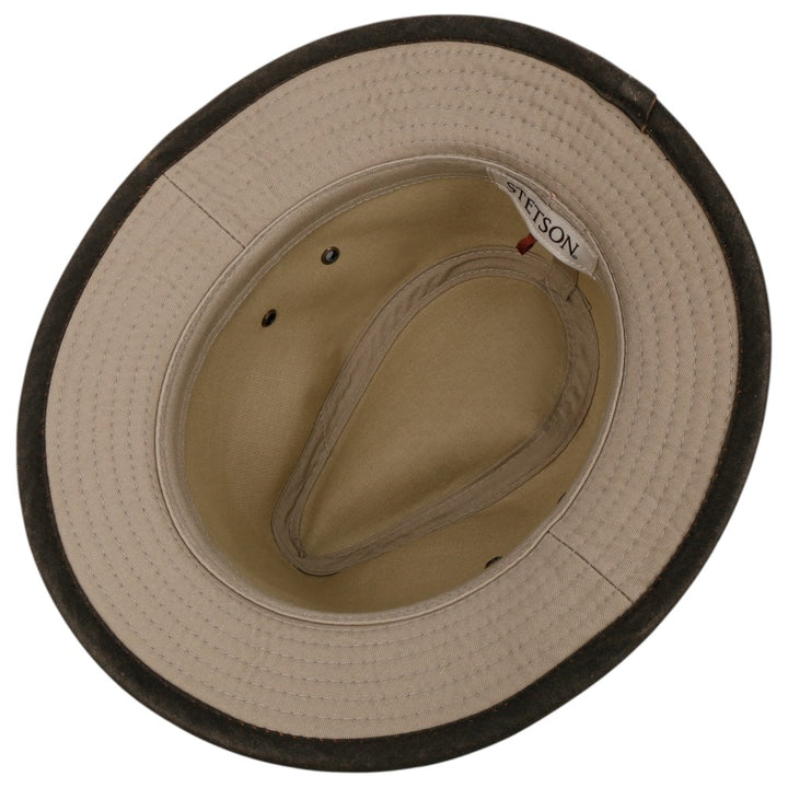 Stetson Cotton Traveller Sommerhat - Beige - Traveller Hat fra Stetson hos The Prince Webshop