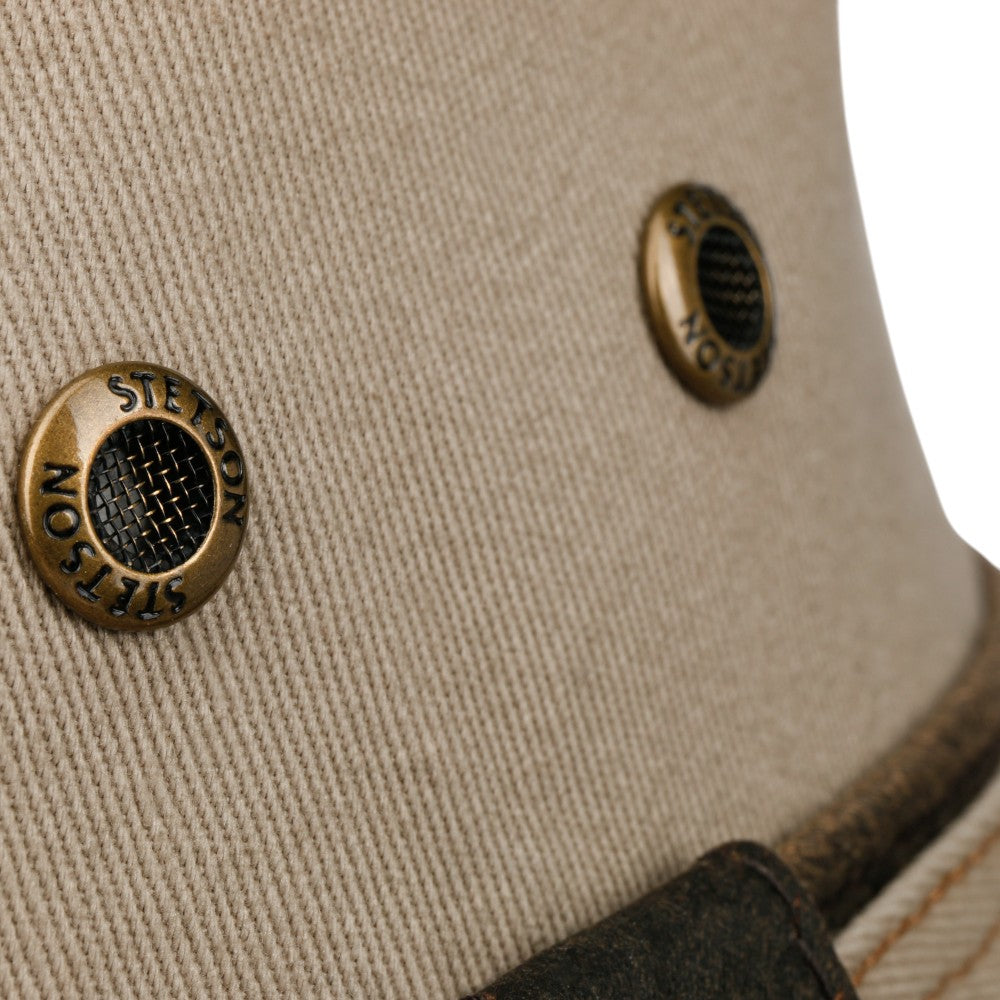 Stetson Cotton Traveller Sommerhat - Beige - Traveller Hat fra Stetson hos The Prince Webshop