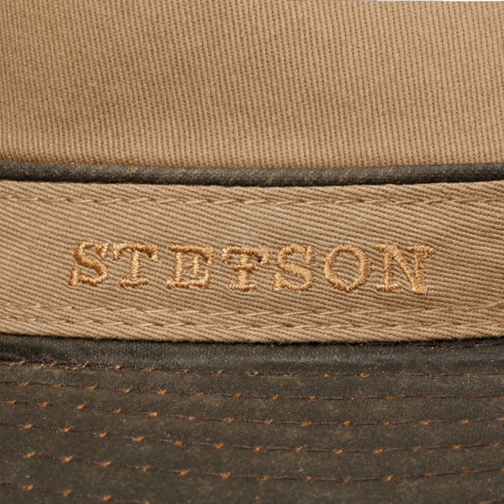 Stetson Cotton Traveller Sommerhat - Brown / Brass - Traveller Hat fra Stetson hos The Prince Webshop