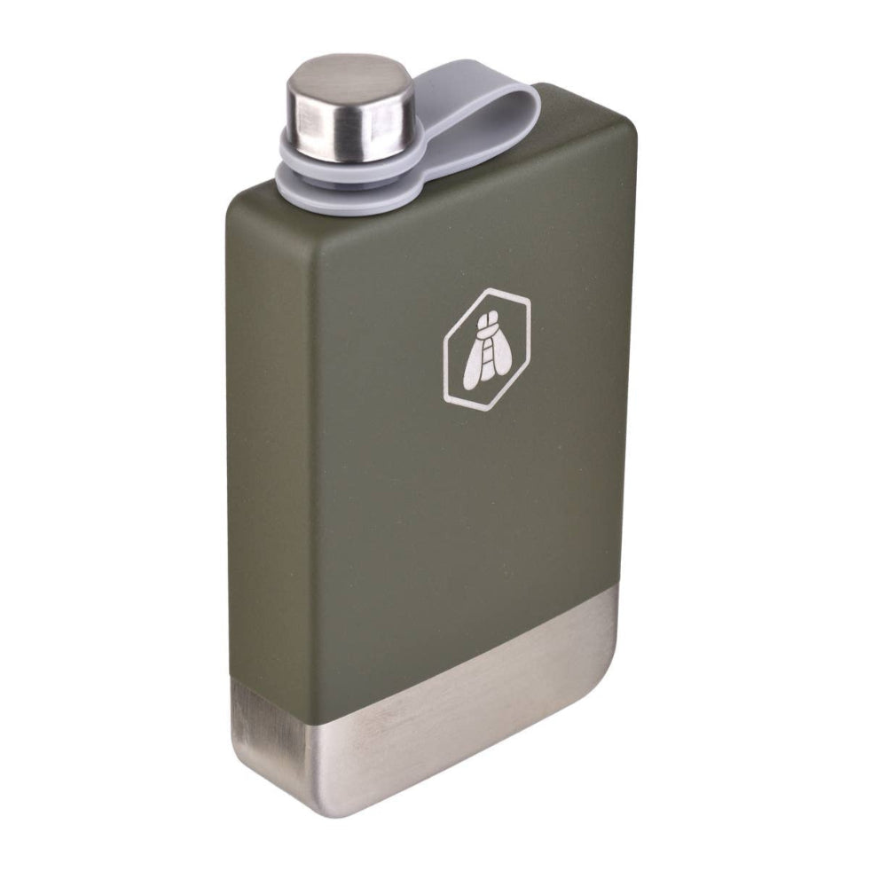 Laguiole Lommelærke i rustfrit stål 255ml - Lommelærke fra Laguiole hos The Prince Webshop
