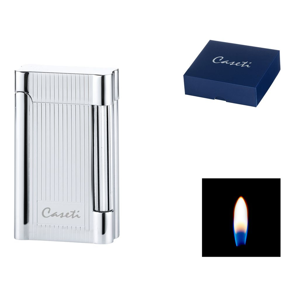 CASETI Flint Cigaret Lighter - Rifflet Chrome