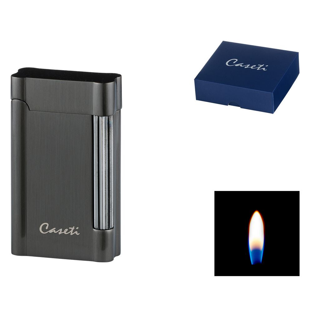 CASETI Flint Cigarettändare - Satin Gunmetal