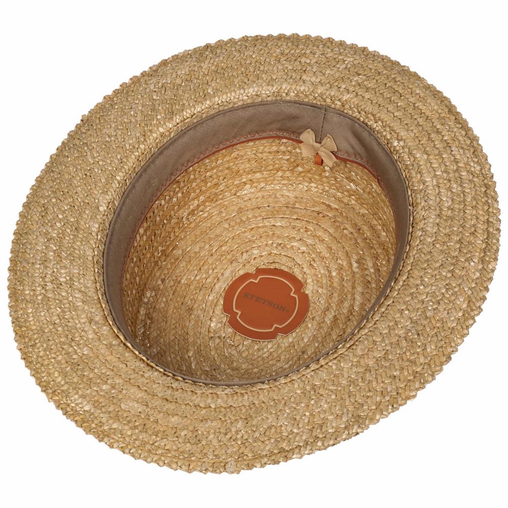 Stetson Boater Wheat - Gondolhat i halm