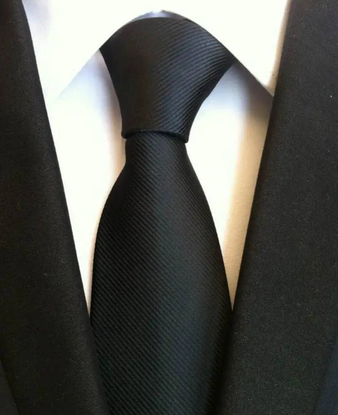 Satin slips - Sort - Slips fra Yves Enzo hos The Prince Webshop