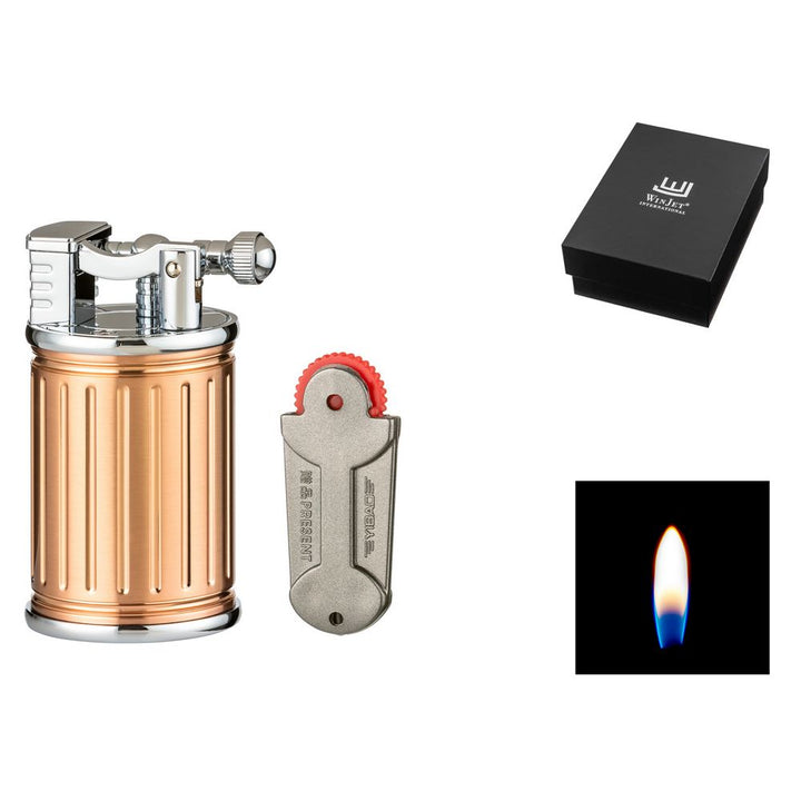 Winjet Vintage Flint Bord Lighter - Guld - Lighter fra Winjet hos The Prince Webshop