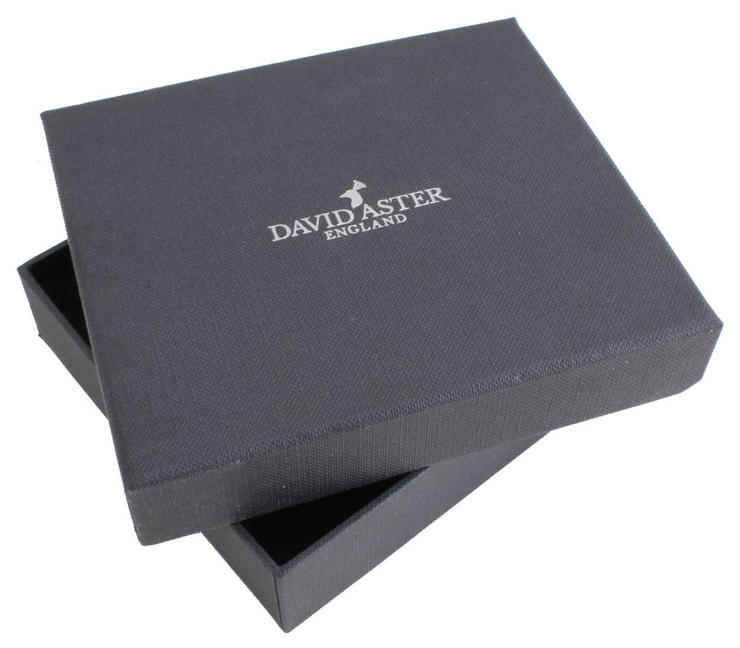 Silver Brushed Quartz Full Hunter Pocket Watch - Ur fra David Aster Collection hos The Prince Webshop