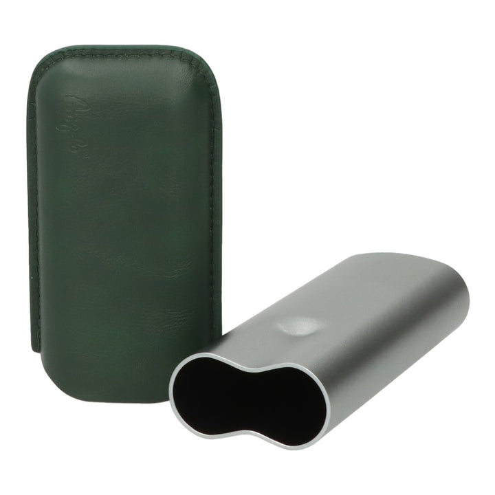 Angelo Cigar Etui - 2 stk. 60 Ring Gauge - Alu / Green
