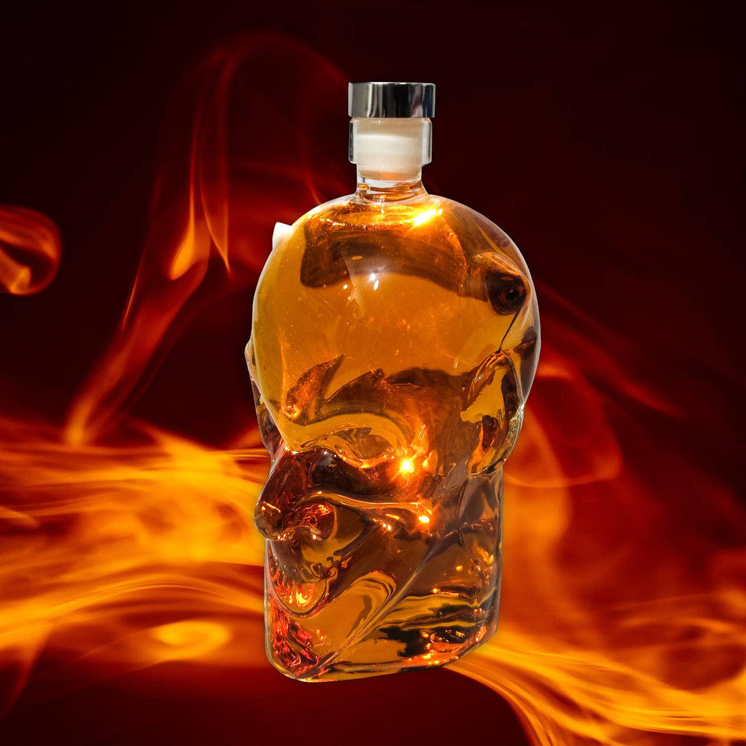 Djävulskaraff - form som djävulshuvuden