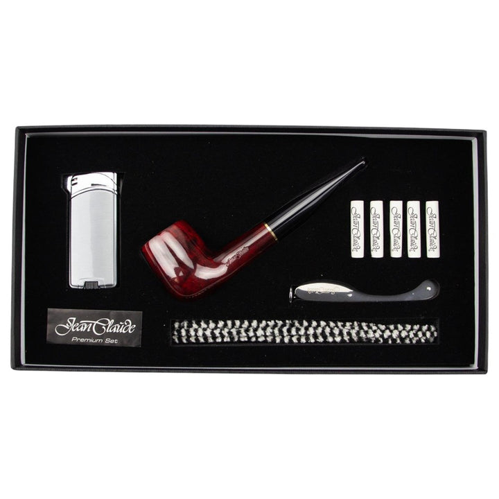 Jean Claude Premium Pibe Sæt - Lige Mørk Brun