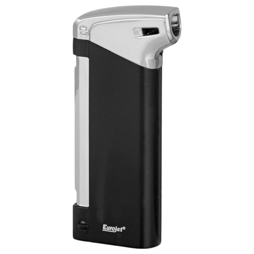Eurojet Pibe Piezo Lighter m/Stopper - Sort - Lighter fra Eurojet hos The Prince Webshop