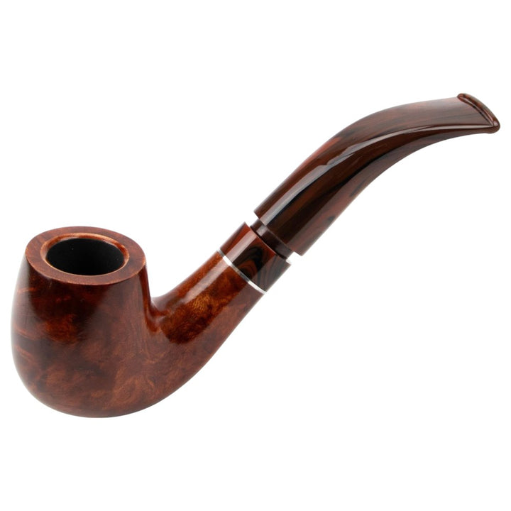 Cesare Barontini "Lido" Glat Fuldbøjet Pibe - Elegant Luxus