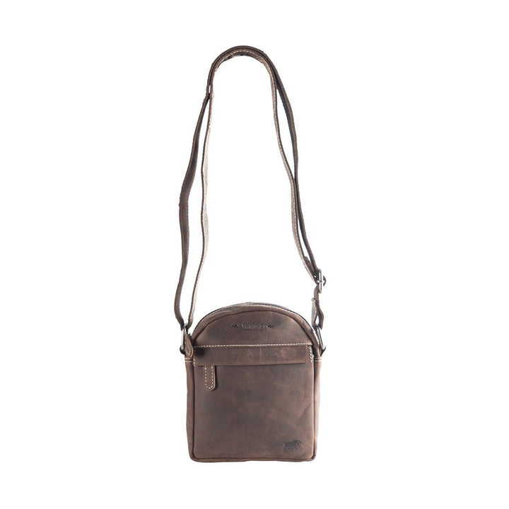 Arrigo Shoulder &amp; Crossbody Bag - Buffalo Läder - Brun