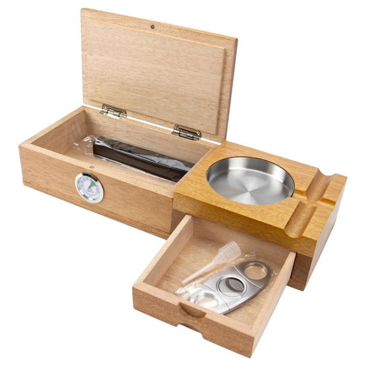 Smart Cigar Humidor Center i Træ