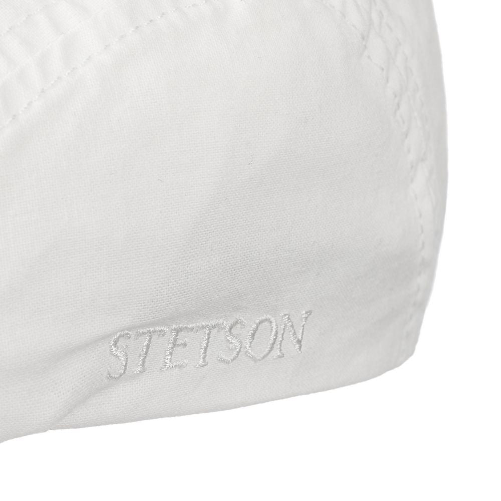Stetson Ivy Cap Delave Organic Cotton - Offwhite Lättvikt