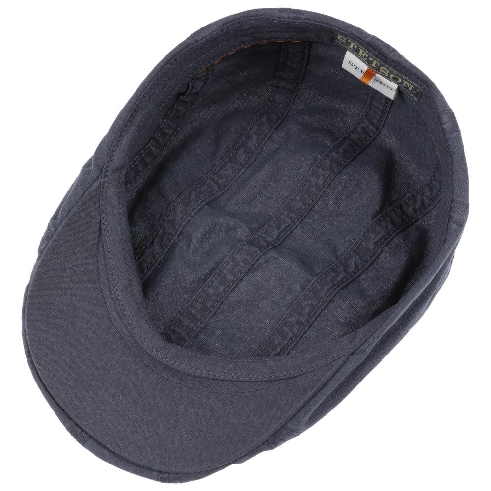 Stetson Ivy Cap Delave Organic Cotton - Marinblå Lättvikt