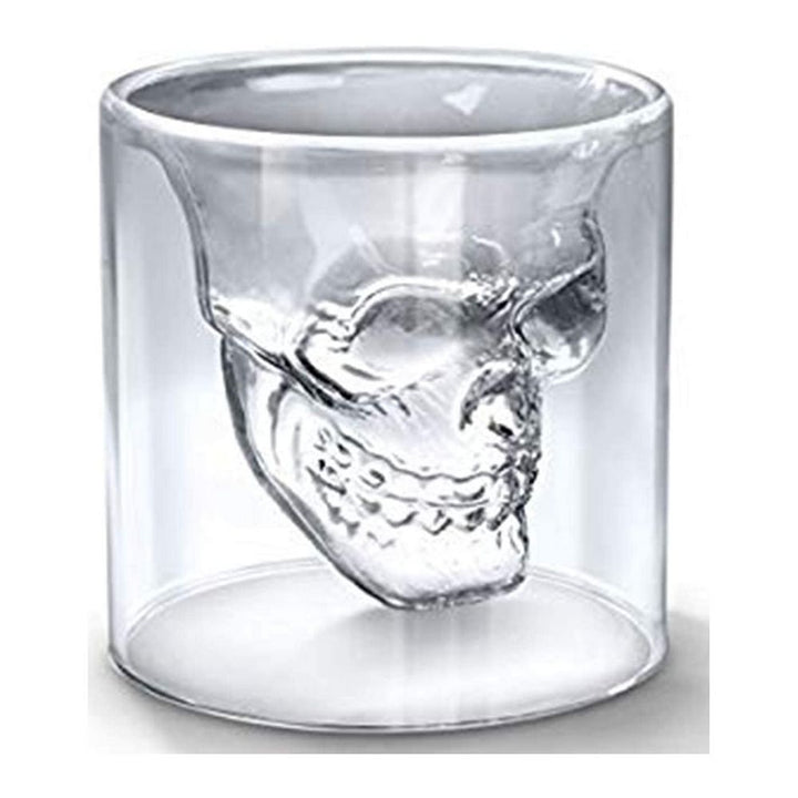 4 Skull Shot Glass - CREEPY!