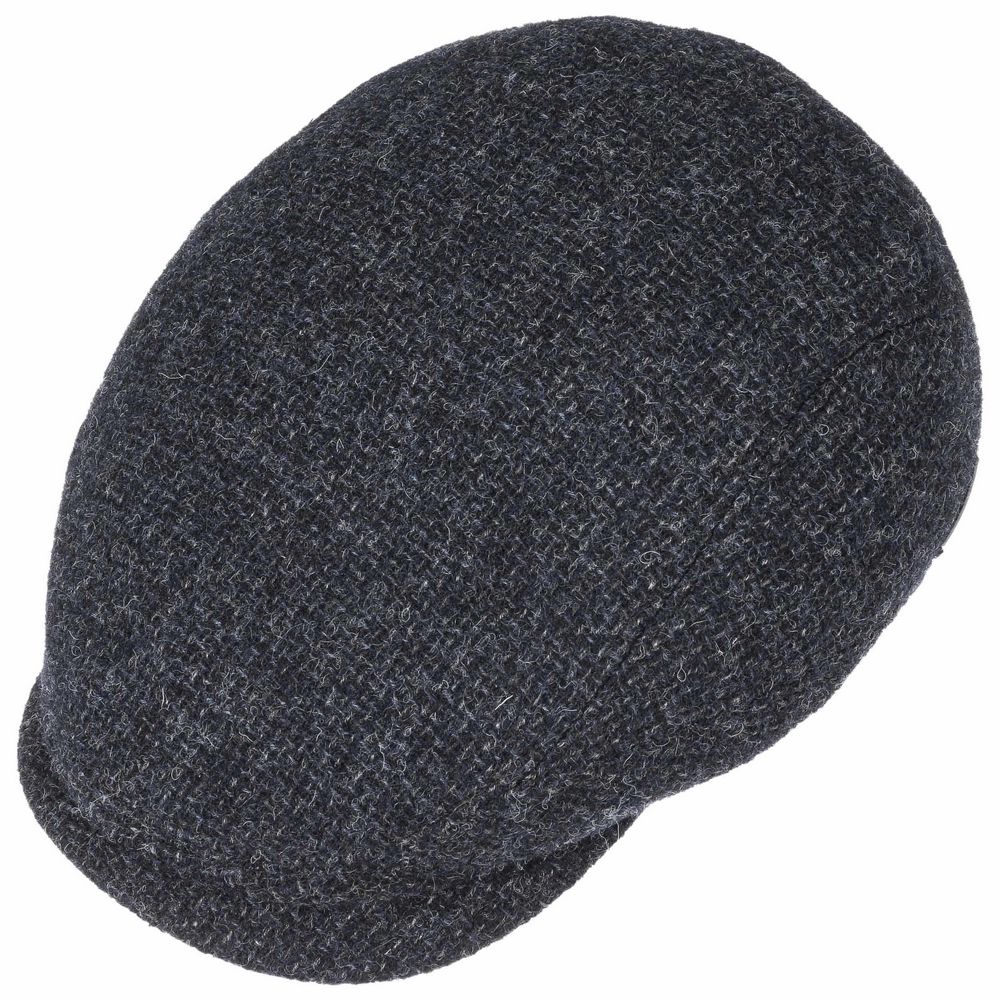 Stetson den brittiska föraren Cap Wool Navy Sixpence