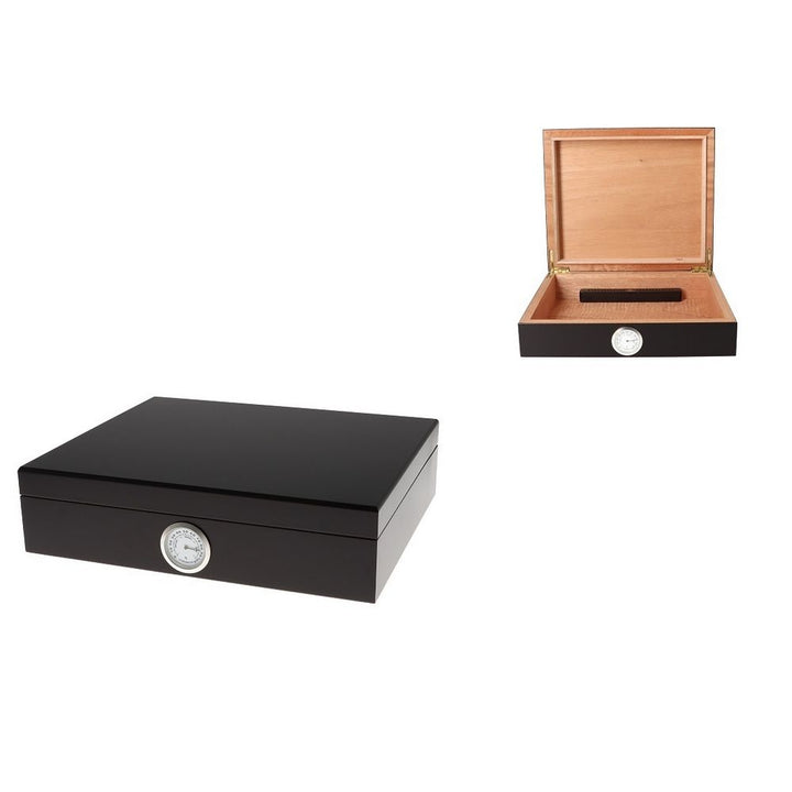 GERMANUS Movella Cigar Humidor - Sort