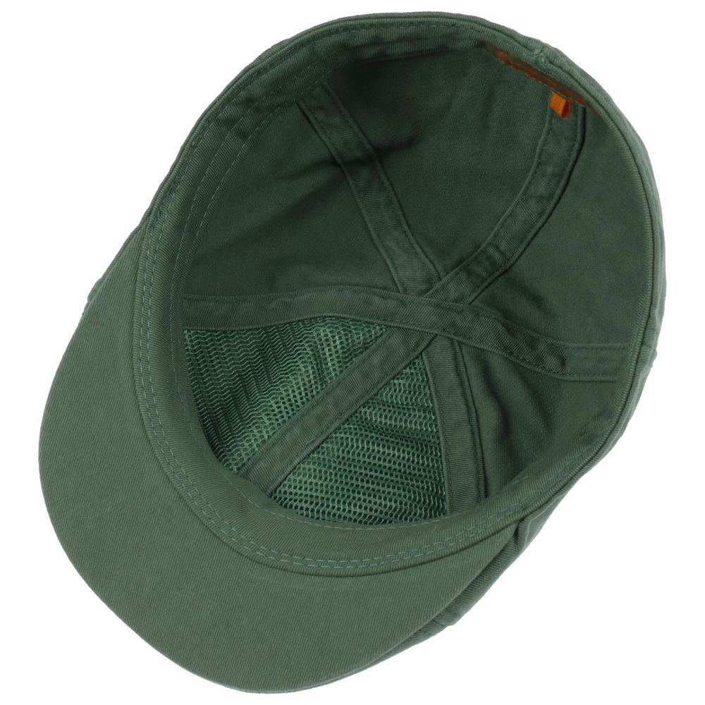 Stetson Texas Flat Cap Cotton - Grøn Duck Cap - Flat Cap fra Stetson hos The Prince Webshop