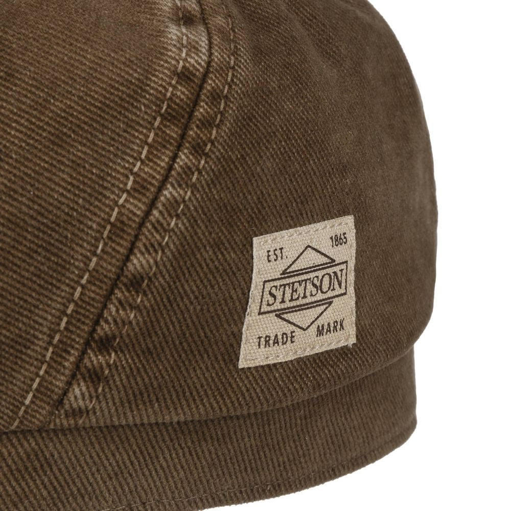 Stetson 6 -Panel Cap Soft Cotton - Cognac Sixpence