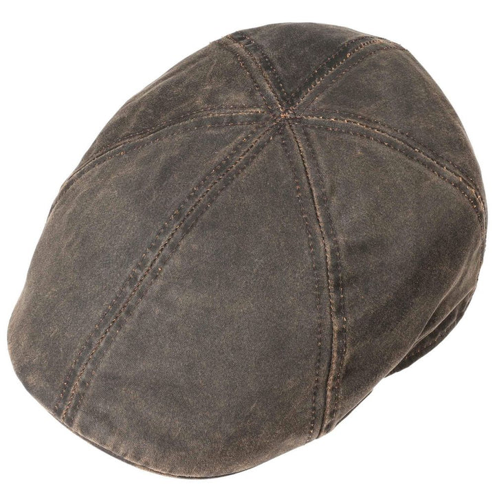 Stetson CO/PES Texas Duck Cap - Brunt Oilskin Look